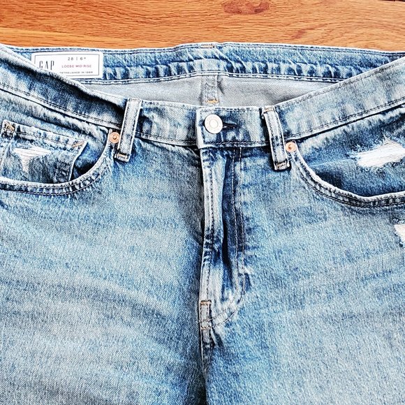 GAP Jeans, 90's Loose Fit, Size 6 / Size 28 - Picture 2 of 6